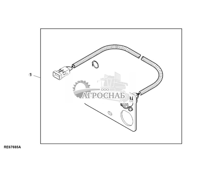 Навесное оборудование, разъем системы обратной связи с агрегатом, 9-контактный - ST799296 733.jpg